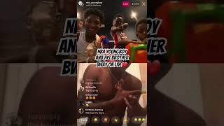 When #nbayoungboy when live with his brother Bway Yungy #subscribe #viral