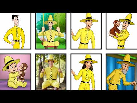 Curious George in Different Versions!