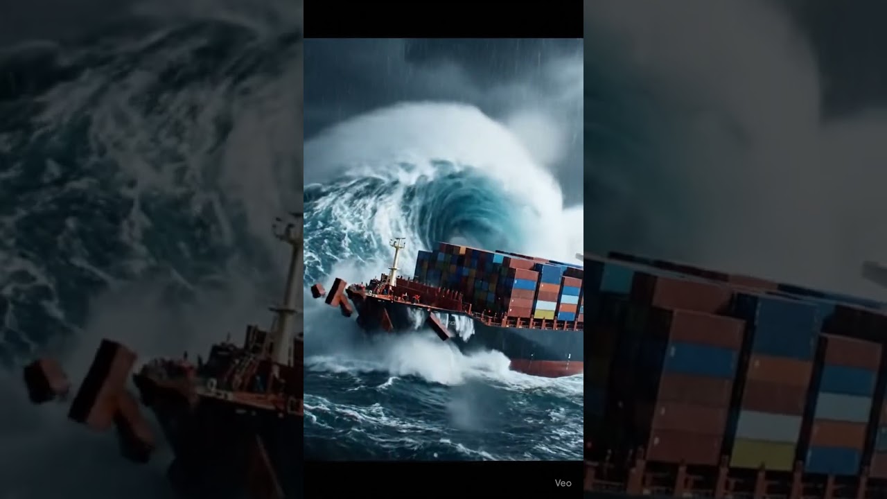 Cargo Giant Almost Capsized by Rogue Wave 🌊 