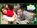 Christmas Morning 2016 Opening Presents and Surprises with Princess Squad