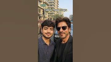 Shahrukh Khan Ke Sath Selfi Ai Edit || Ai Photo Generator Free || Ai Photo Edit Kaise Kre || #srkfan