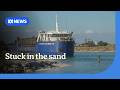 Shipping boss sick of getting stuck in the sand | ABC News