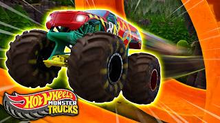 🤯 Chaos Mountain’un Altında Ne Gizleniyor?! | Hot Wheels Monster Trucks