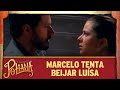 Marcelo tenta beijar Luísa | As Aventuras de Poliana