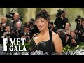 Ashley Graham Says She Barely Breathe in Corseted Floral Gown | 2024 Met Gala