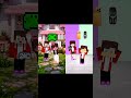 Who Will She Pick? 😳👻 Minecraft Love Challenge #minecraft #shorts #shortsfeed #minecraftmemes