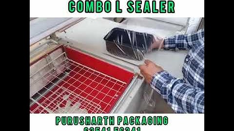 COMBO L SEALER WITH SHRINK TUNNEL / SHRINK WRAPPING MACHINE
