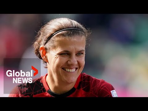 “best job in the world”: soccer star christine sinclair looks back on career ahead of final game
