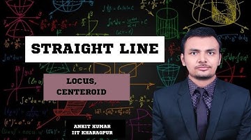 Find locus of centroid of tri.AOB if line AB passes through (3, 2), A and B are on co