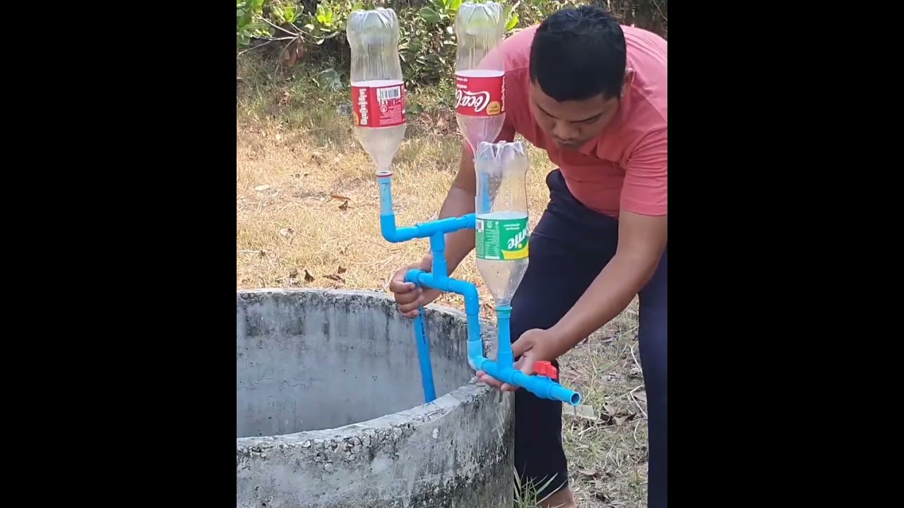 Amazing Idea to make impressive manaul water pump most people don't know 