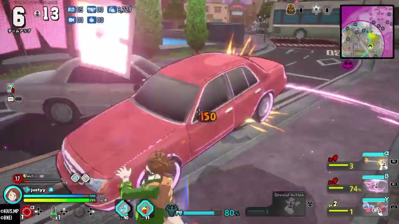 弱体化前お茶子1万