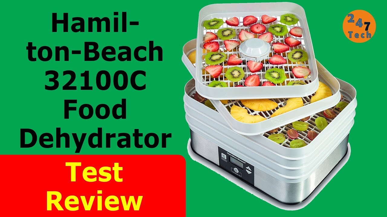HamiltonBeach 32100C Food Dehydrator test review 247016 YouTube