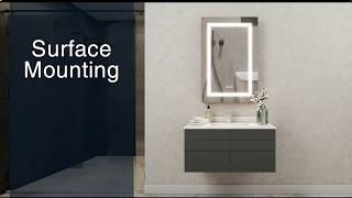 BrumaBath® Surface Mount Installation