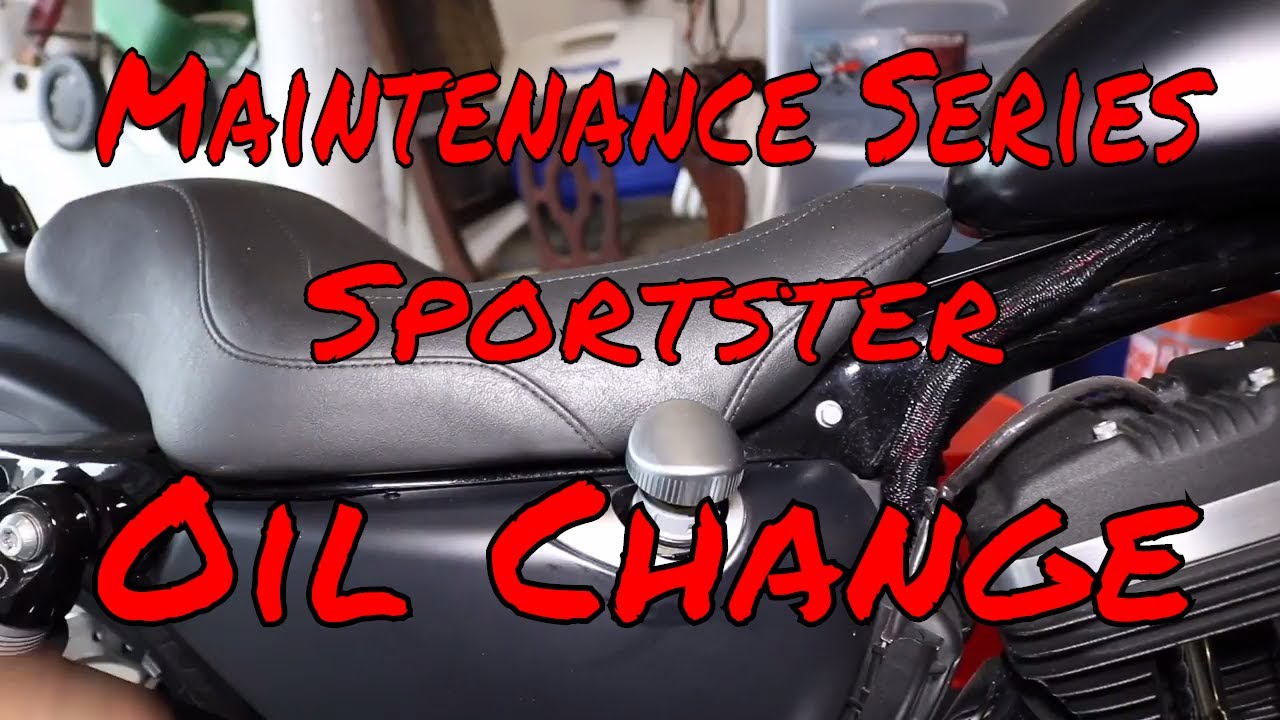 Sportster Oil Change YouTube