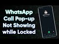 WhatsApp Call Notification Not Showing Issue on Infinix Phone Fixed | AUR TechTips