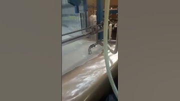 ECMT-100  Automatic continuous foaming machine ,continuous foaming line .sponge machine