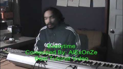 Everytime [MPC1000 Beat Tutorial By: AlExOnZe]