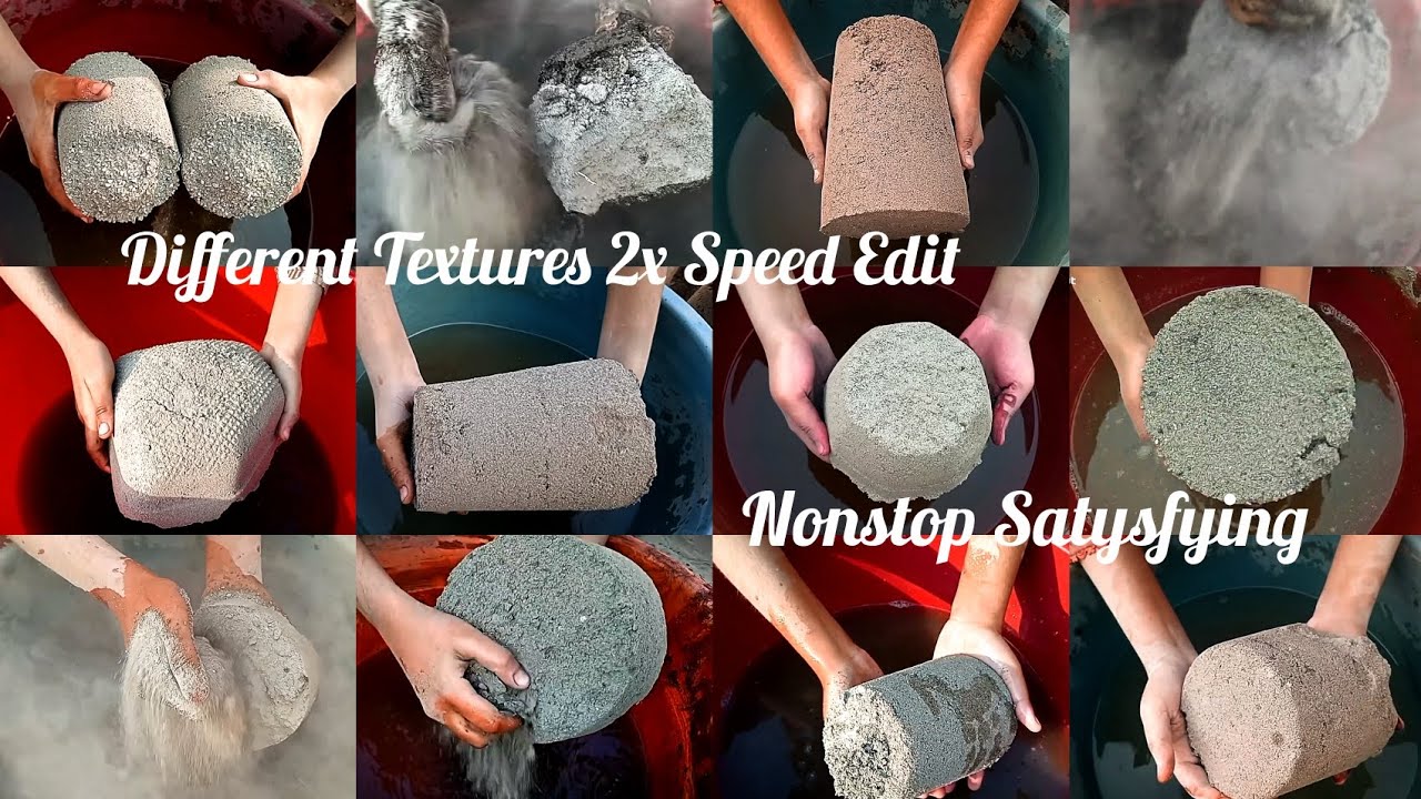 😷Extremely Dusty Sand 2x Speed Water Crumbling • Satysfying • ASMR EDIT 