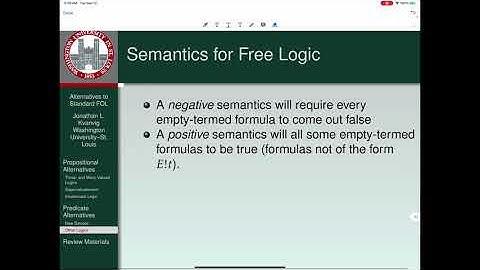 Alternatives to Classical Predicate Logic