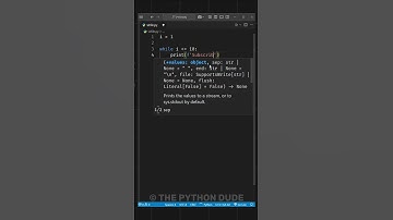 While loop in Python  #coding  #programming