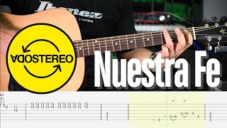 Nuestra Fe - Soda Stereo | Cover Guitarra con Tablaturas