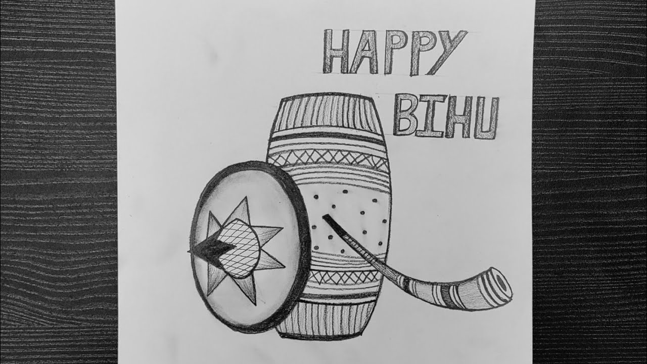 Bihu Festival Drawing bihu-festival-drawing