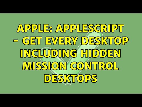 Apple: AppleScript -