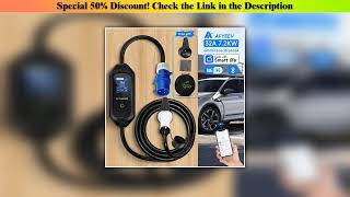 Must Buy AFYEEV 32A 7.2KW Portable EV Charger Type2 Type1 Electric Vehicle Charger GB\/T EVSE Chargi