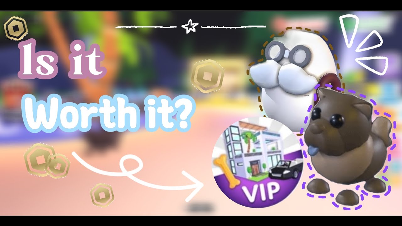 Is buying VIP in Adopt Me really WORTH IT? | Aqua Adopt Me