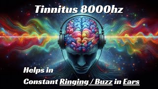 Silence the Ringing! Tinnitus Relief Music (Brown Noise) at 8000Hz