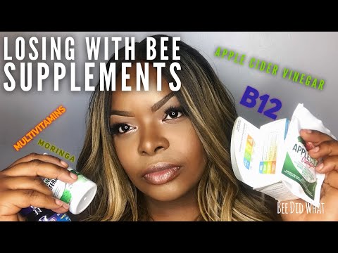 losing-with-bee-|-supplements---moringa,-b12,-apple-cider-vinegar,-multivitamins