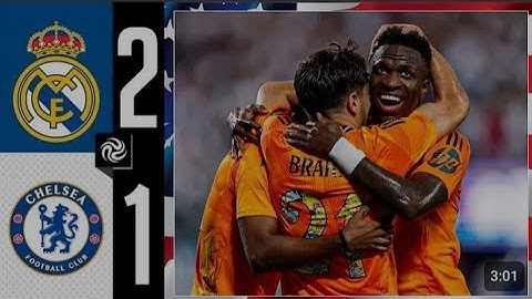 MELHOR DO MUNDO DEU SHOW | Real Madrid 2 x 1 Chelsea | Melhores Momentos | Amistoso