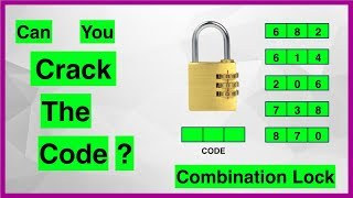 Can You Solve The Lock Code Riddle? | Only a Genius Can Answer it in 30 sec