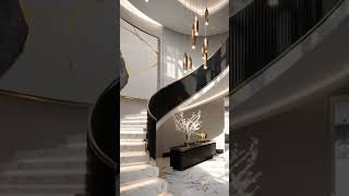 modern living area stair design #interiordesign #interior #interioranimation #interiordecor