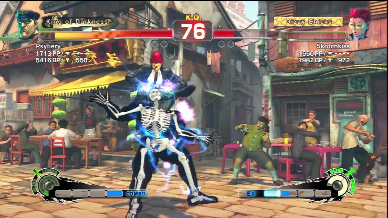 SSF4 Scrubby Ranked Matches PSN Psyfiery (aka dropped combos ;.) vs randoms2.M2TS