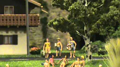 My HO model railway in the construction of part 11  modellbahn makieta