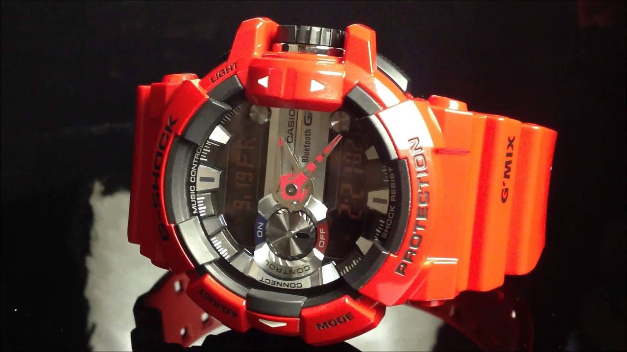スマートフォンと連携するCASIO G-SHOCK G
