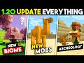 Minecraft 1.20 Trails &amp; Tales Update Everything Explained - New Biomes, Mobs, Archeology &amp;......More