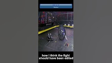 BattleBots HUGE vs Battlebot Shatter how the fight should have been edited critique