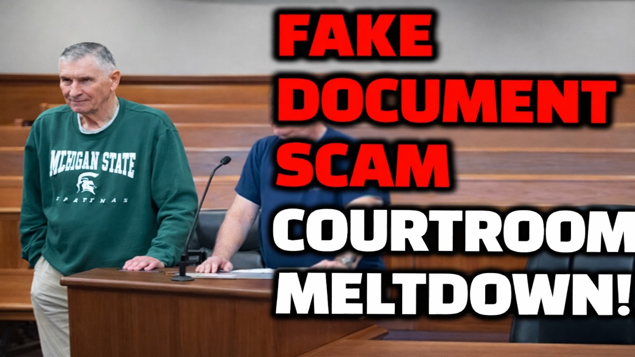 Sovereign Citizen Sparks Chaos After Filing Fake Court Papers — Judge ERUPTS!