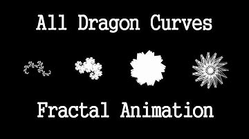 All Dragon Curves - Fractal Animation