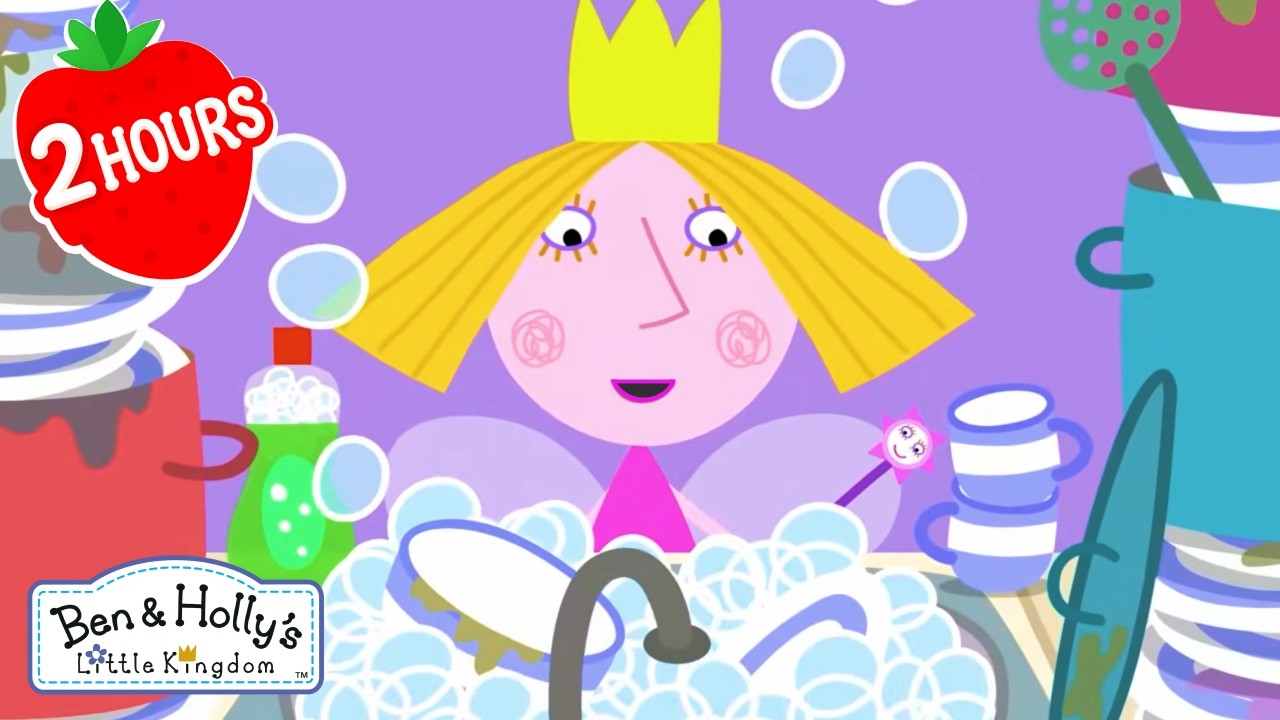 🪄 Holly vai para a Escola de Magia! | Ben e Holly em Português | Desenhos animados para crianças