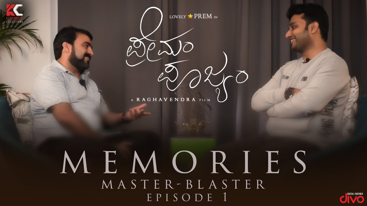 Master Blaster Episode 1 - Journey of Premam Poojyam with Master Anand and Director Dr Raghavendra