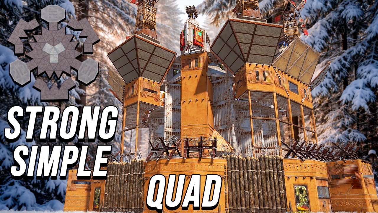 EVERFROST - SIMPLE QUAD with HUGE OPEN CORE / 4 WALLS / WIDE GAPS