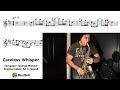 Careless whisper  saxophone  sheet music play along muzisub