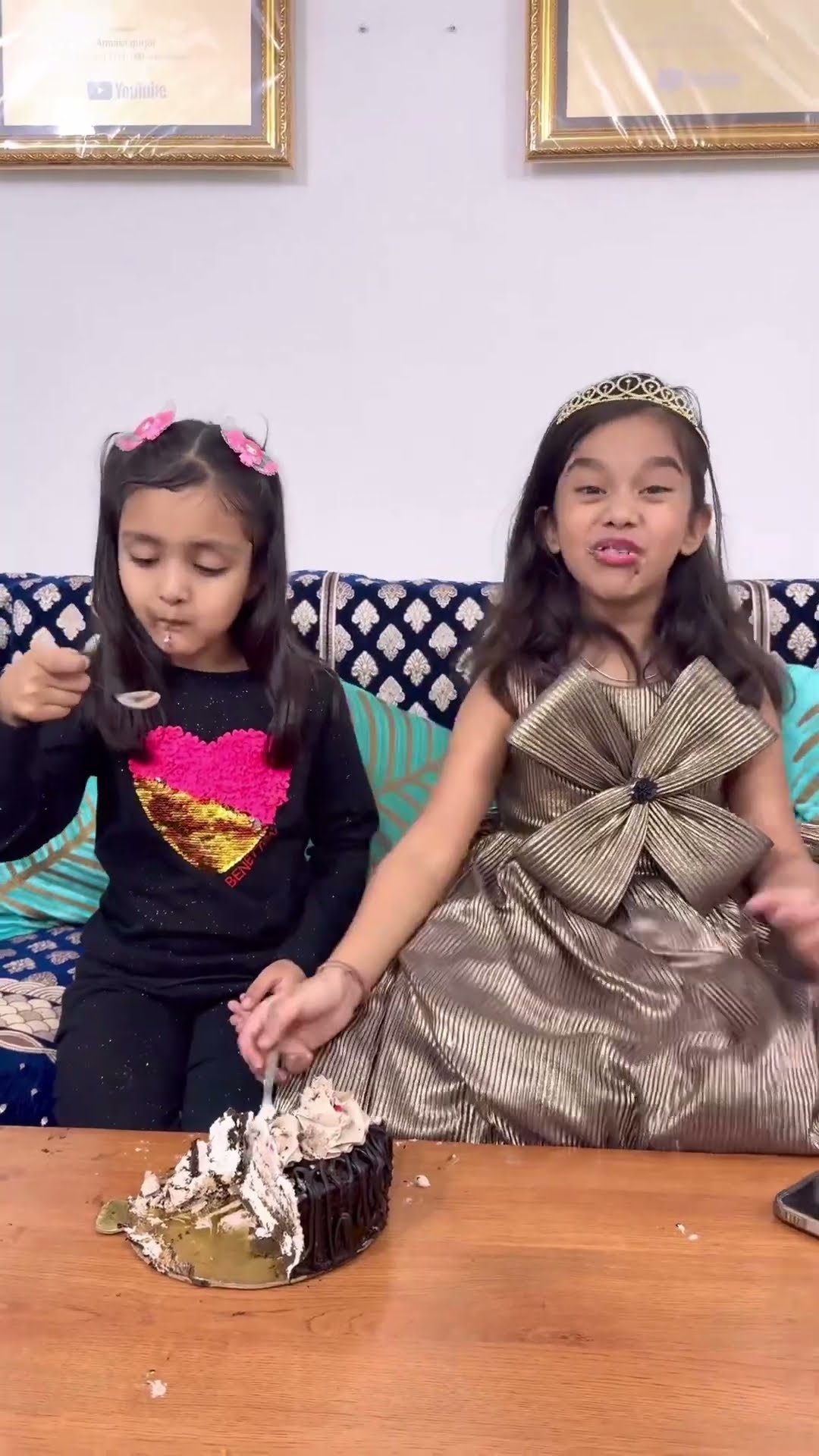 amaira sara cake kha gyi ? #shorts #amairagurjar
