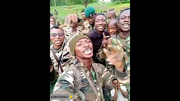 Heartwarming video of Nigerian soldiers rendering an anti-Boko Haram song