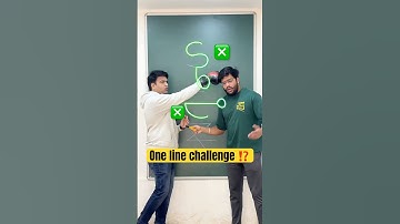 One Line Draws the entire shape, and the lines cannot overlap!Is there an answer to this question?1