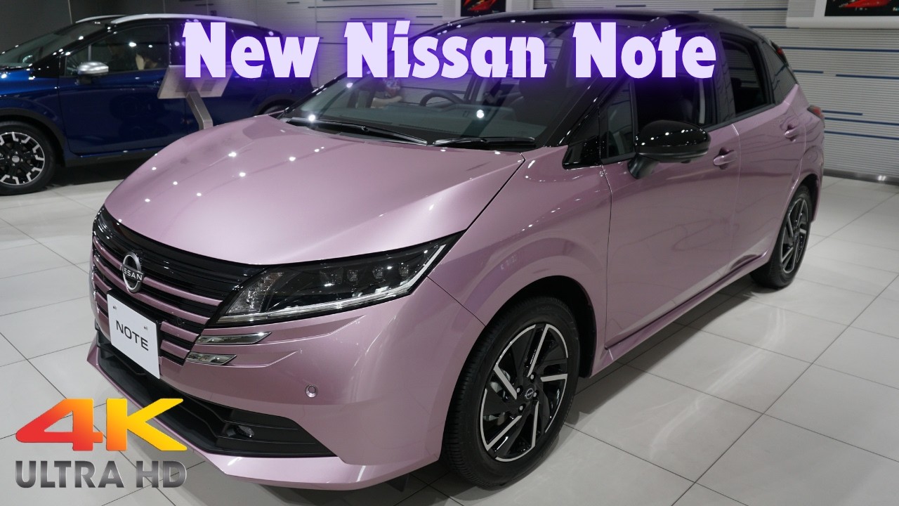 新型日産ノート X Four 2026年モデル ピンク - NEW 2026 NISSAN NOTE X