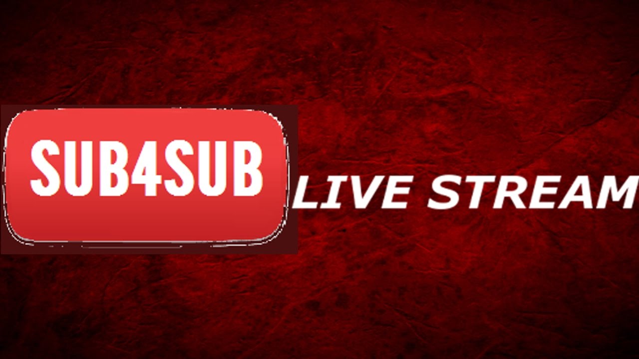 SUB4SUB STREAM LIVE | GAIN SUBS FAST | SUB WALL